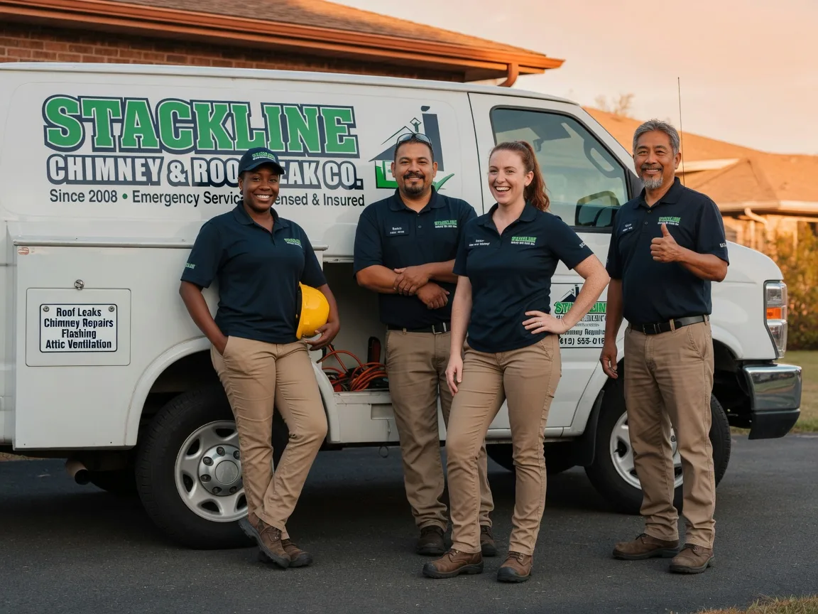Chimney flashing repair company in Lupton, MI